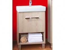 Тумба с раковиной Бриклаер Ницца 55 ясень навара